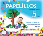 Portada de Papelillos 5 años. 3º Trimestre