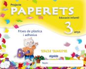 Portada de Paperets 3 años. 3º Trimestre