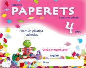 Portada de Paperets 4 anys. 3º Trimestre