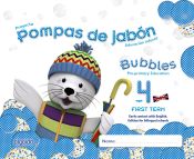 Portada de Pompas de jabón. Bubbles age 4. Pre-primary Education. First Term