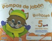 Portada de Pompas de jabón. Bubbles age 5. Pre-primary Education. Second Term