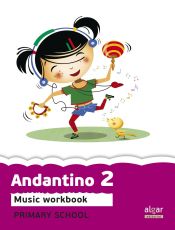 Portada de Andantino 2. Music Workbook Proyecto faro