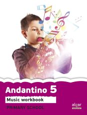 Portada de Andantino 5. Music Workbook Proyecto faro