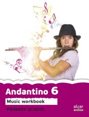 Portada de Andantino 6. Music Workbook Proyecto faro