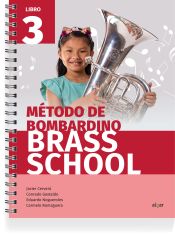 Portada de Brass School Bombardino 3: Music Workbook