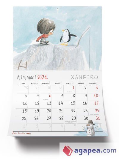 Calendario Minimoni 2021