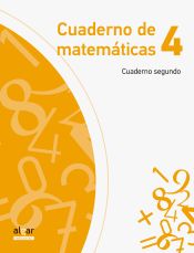 Portada de Cuaderno de matemáticas 4º Primaria