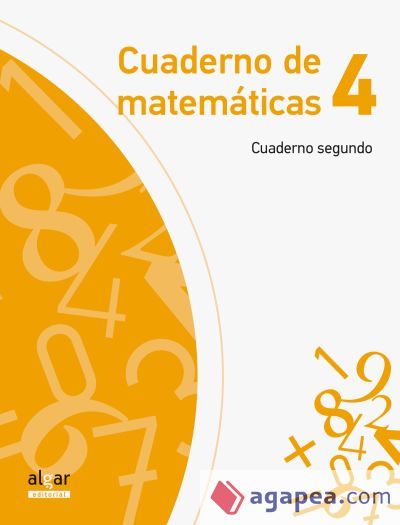 Cuaderno de matem&aacute;ticas 4&ordm; Primaria