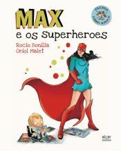 Portada de Max e os superheroes