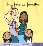 Portada de Mis primeros calcetines 10: Una foto de familia (Leemos: f). Manuscrita