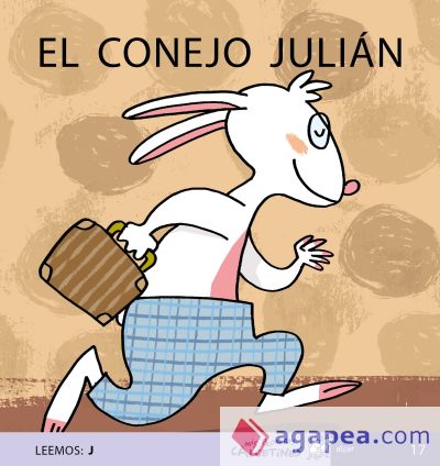 Mis primeros calcetines 17: El conejo Julián (Leemos: j). Mayúsculas