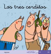 Portada de Mis primeros calcetines 24: Los tres cerditos (repaso). Manuscrita