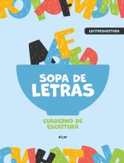 Portada de Sopa de letras. Cuaderno de escritura