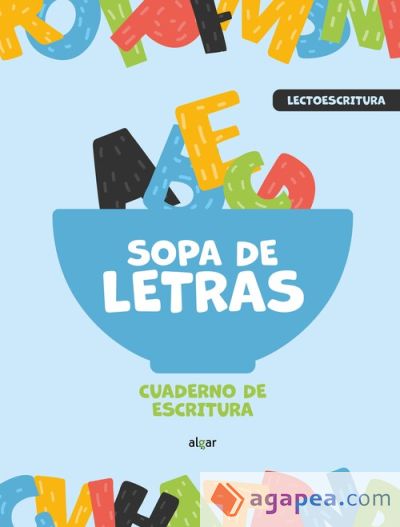 Sopa de letras. Cuaderno de escritura