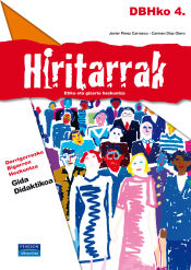 Portada de Hiritarrak gida didaktikoa dbhko