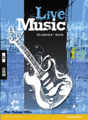 Portada de Live Music B, ESO. Students' book pack