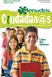 Portada de Menudos ciudadan@s libro del alumno