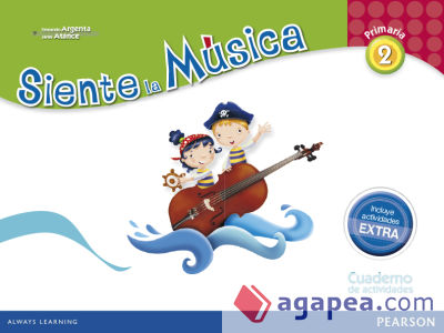 Siente la Música, 2º Primaria : pack cuaderno de actividades