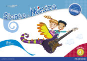 Portada de Siente la Música, 4º Primaria : libro del alumno