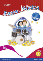 Portada de Siente la Música, 5º Primaria, Guía didáctica