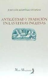 Portada de Antigüedad y tradición en las letras inglesas