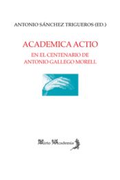 Portada de Academica Actio