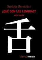 Portada de ¿Qué son las lenguas? (Ebook)