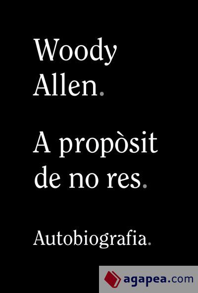 A propòsit de no res A propòsit de no res