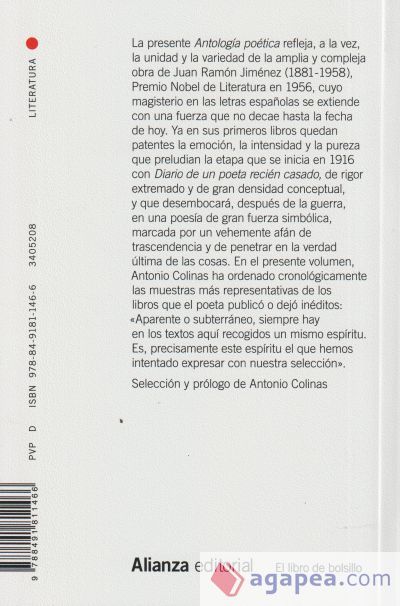 Antolog&iacute;a po&eacute;tica