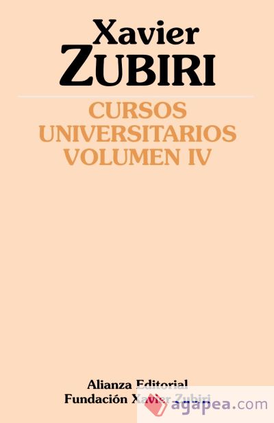 Cursos universitarios. Volumen IV (1934-1935)