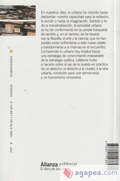 EL DERECHO A LA CIUDAD - HENRI LEFEBVRE - 9788411486415