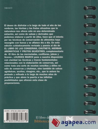 El libro de las conservas, chutneys, hierbas aromáticas y frutos silvestres