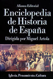 Portada de Enciclopedia de Historia de España (III).  Iglesia. Pensamiento. Cultura