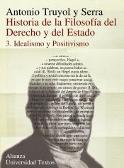 Portada de Historia de la filosofía del Derechos y del Estado