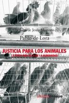 Portada de Justicia para los animales (Ebook)