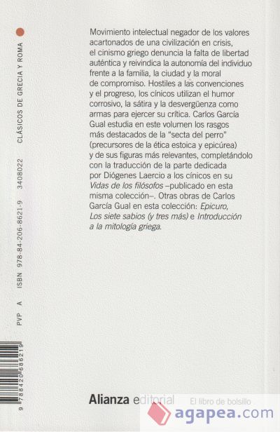 La secta del perro ; Vidas de los filósofos cínicos