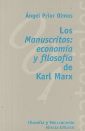 Portada de Los Manuscritos: economía y filosofía de Karl Marx