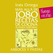 Portada de Más allá de 1080 recetas de cocina. Arroces y pastas