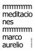 Portada de Meditaciones, de Marco Aurelio