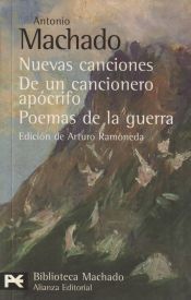 Portada de Nuevas canciones. De un cancionero ap&oacute;crifo. Poemas de la  guerra