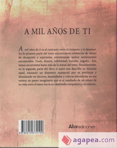 A mil años de ti