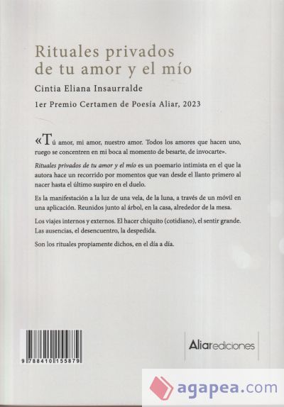 Rituales privados de tu amor y el mío