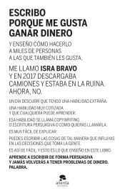 Portada de Escribo porque me gusta ganar dinero