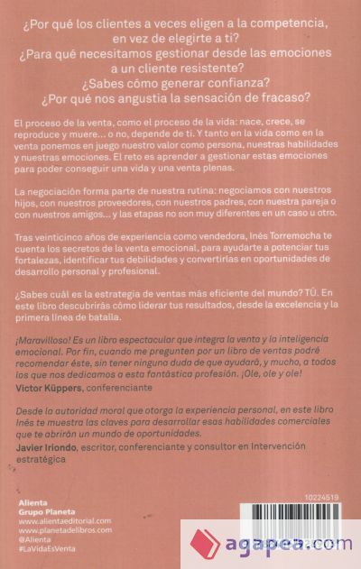 La vida es venta La vida es venta