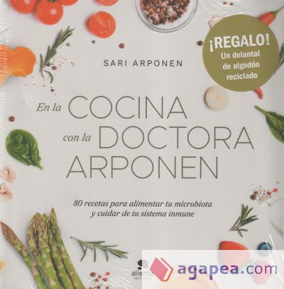 Pack En La cocina con la Doctora Arponen. Libro + Delantal