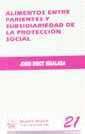 Alimentos Entre Parientes y Subsidiariedad de la Proteccion Social