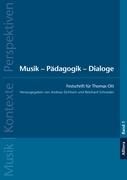 Portada de Musik - Pädagogik - Dialoge