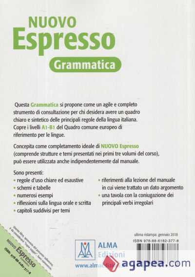 Nuovo Espresso. Grammatica A1-B1