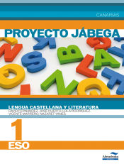 Portada de Lengua Castellana y literatura 1º ESO Canarias (Proyecto Jábega)