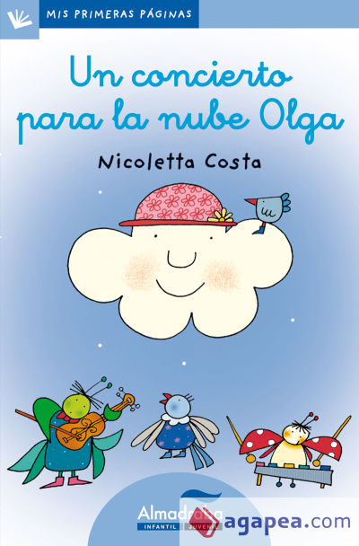 Un concierto para la nube Olga (letra cursiva)